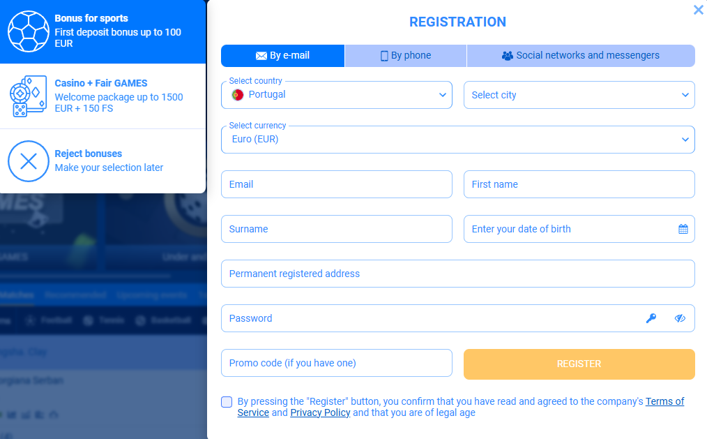 FairPari Account