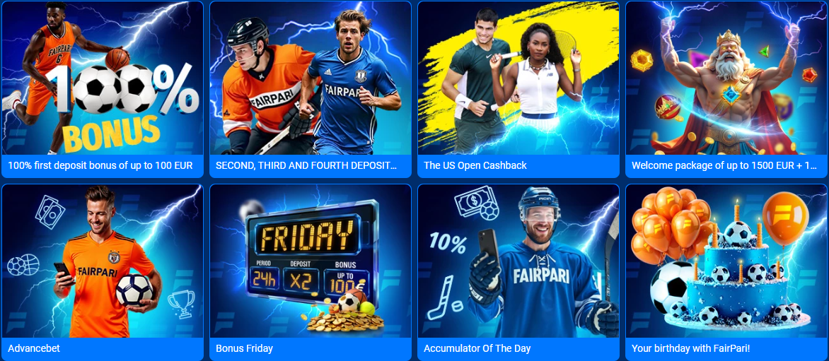 FairPari Bonus Catalogue