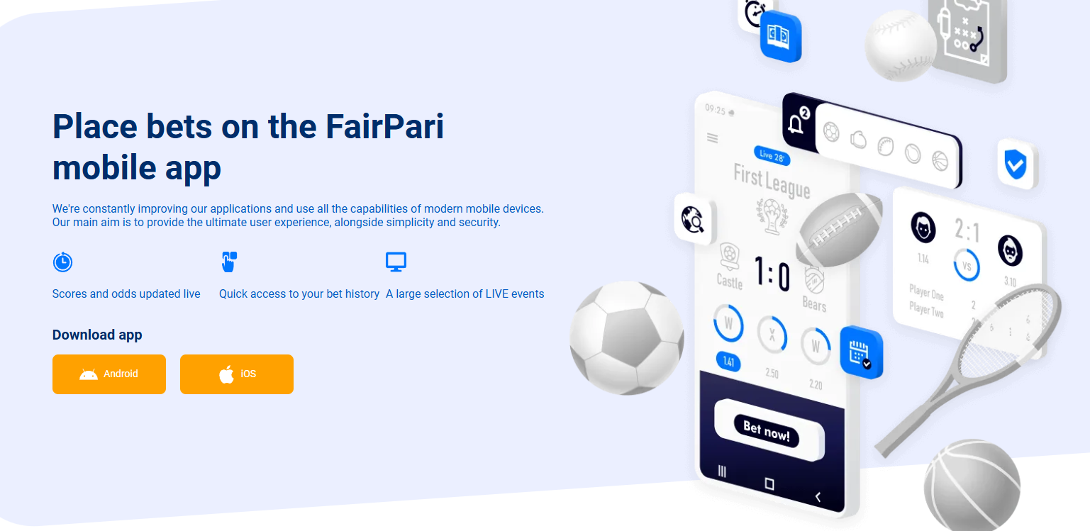 iOS FairPari